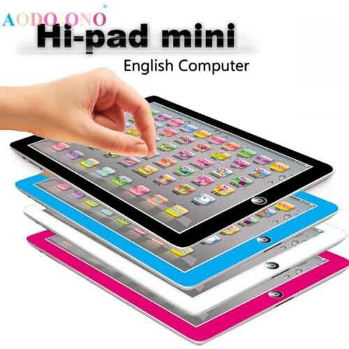 Ypad English Word Learning Machine Tablet Toys Pad with Game Kids Learning Toy Laptop Pad Learning Educational Toys for Children