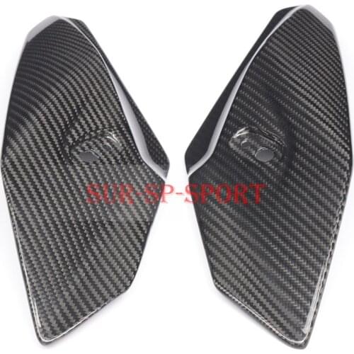 Front Head Fairings Side Panels For BMW S1000R 2014 2015 2016 2017 2018 Full Carbon Fiber , 100% Twill