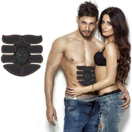 Portable Muscle Stimulator EMS Abdominal Muscle ABS Stimulator Fitness Electric Anti Cellulite Massager for Man Woman