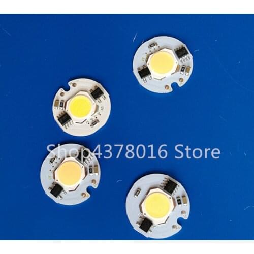 10 pcs COB LED Lamp Chip 3W 5W 7W 9W LED COB Bulb Lamp 220V IP65 Smart IC Driver Cold/ Warm White LED Spotlight Floodlight