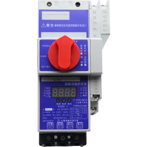 TK6-125 protector, 63A adjustable control and protection switch, KBO, fire type 125A