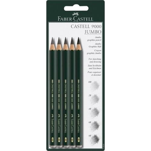 FABER CASTELL 9000 thick thick core design sketch 119397 sketch pencil pencil set