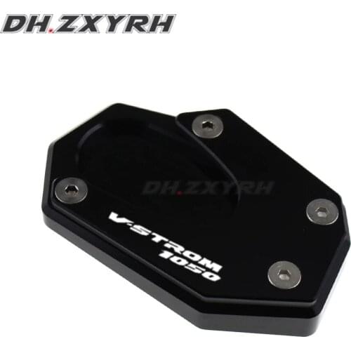 For SUZUKI V-STROM 1050 XT VSTROM 1050 2020 Motorcycle CNC Side Kickstand Stand Extension Enlarge Plate