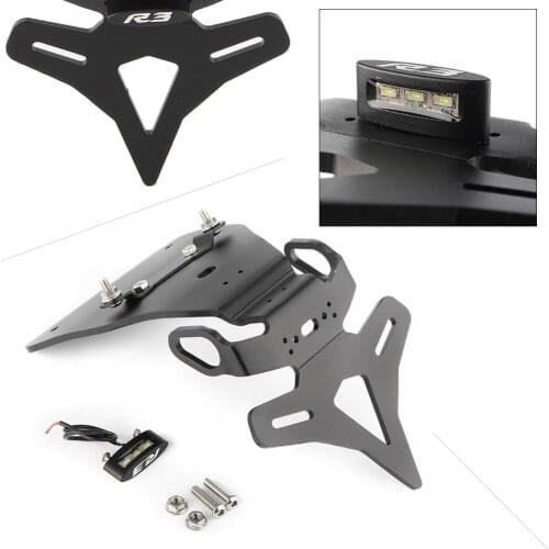 YZF R3 Motorcycle Fender Eliminator License Plate Licence Holder For Yamaha YZF-R3 2015 2016 2017