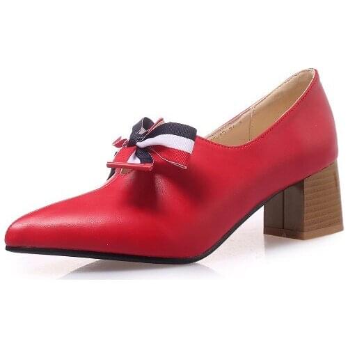 Big Size 11 12 13 14 15 ladies high heels women shoes woman pumps Single-shoe coloured bow-knot pointed high-heeled shoes