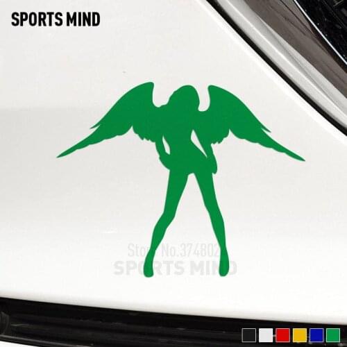 12 Pieces Customizable Wing angel Automobiles Car Sticker Decal For bmw Honda nissan opel kia peugeot mazda exterior accessories