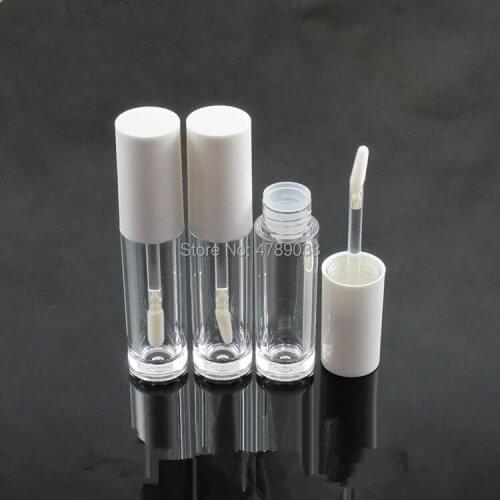 20/30/50pcs 5ml Empty Lip Gloss Tube Container Transparent Lip Balm Tubes Containers Refillable Bottles High Quality