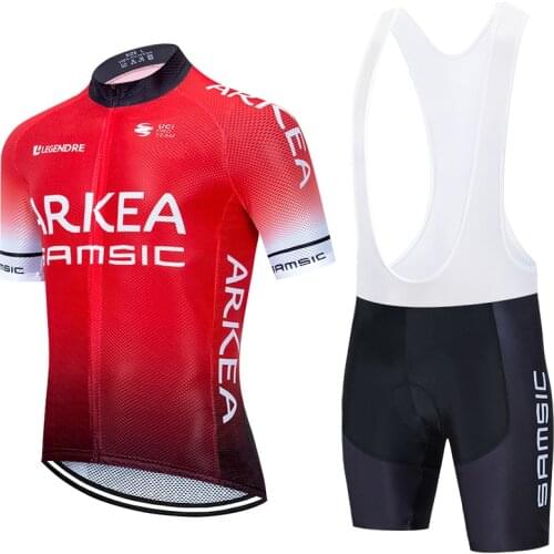 2020 ARKEA CYCLING Team JERSEY bike shorts WEAR 20D suit Ropa Ciclismo MEN summer quick dry pro BICYCLING Maillot pants clothing