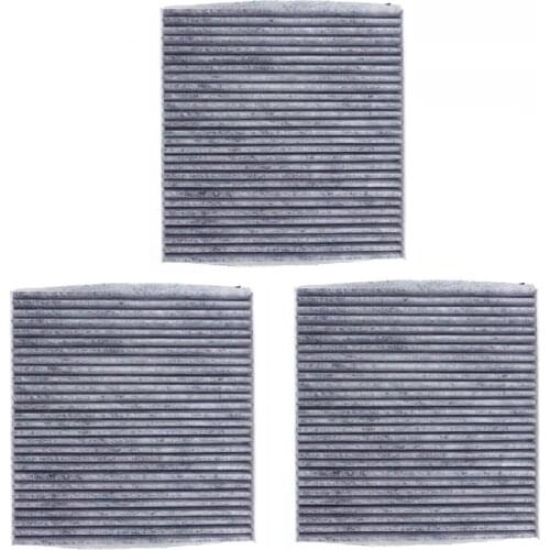 3x Car Pollen Cabin Air Filter For Nissan Maxima Primera Teana X-Trail Infiniti Q45 FX45 G35 B727A-79925 27277-4M400 27277-4M425