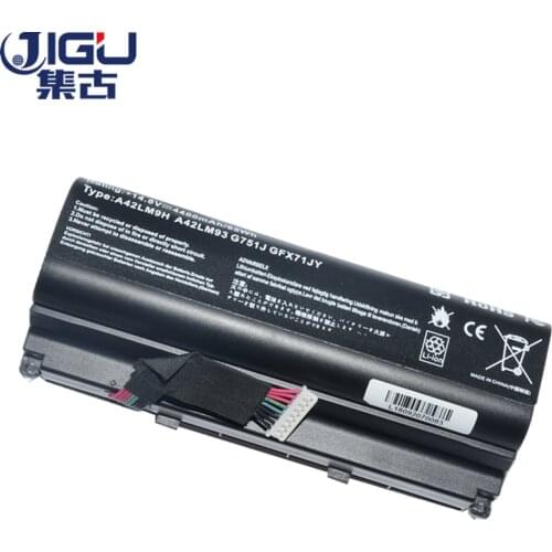 JIGU Laptop Battery A42LM93 A42LM9H A42N1403 For Asus G751 Series G751J G751JM G751JT G751JY GFX71 GFX71J GFX71JM GFX71JT