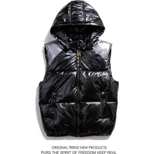 BINYUXD Hooded Vests For Men