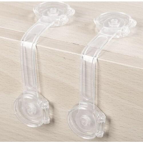 Child Safety Lock Baby Drawer Lock Child Anti-opening Cabinet Door Refrigerator Lock Buckle Baby Anti-pinch Safety Buckle