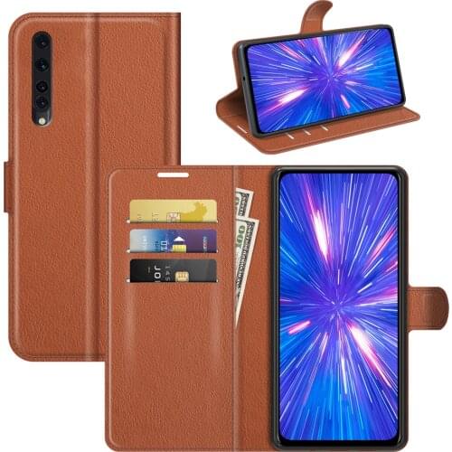 10pcs/Lot Phone Case Lychee Wallet Leather For Rakuten Big S Hand Mini