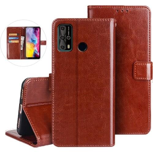 For Oukitel C23 Pro Case 6.53" Leather Case On For Coque Oukitel C23Pro Premium Magnetic Flip Wallet Cover Phone Cases Fundas