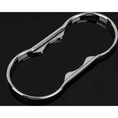 Classic Automobile Car Water Cup Holder Frame ABS Vehicle Inner Interior Styling Decorative Frame For Fawkes