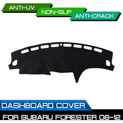 Car Dashboard Mat for Subaru Forester 2008 2009 2010 2011 2012 Anti-dirty Non-slip Dash Cover Mat UV Protection Shade
