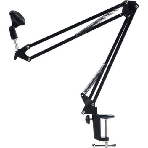 Desktop Microphone Suspension Scissor Arm Stand Boom Table Mounting Clamp For Podcast Microfone Cantilever Bracket Shock Mount