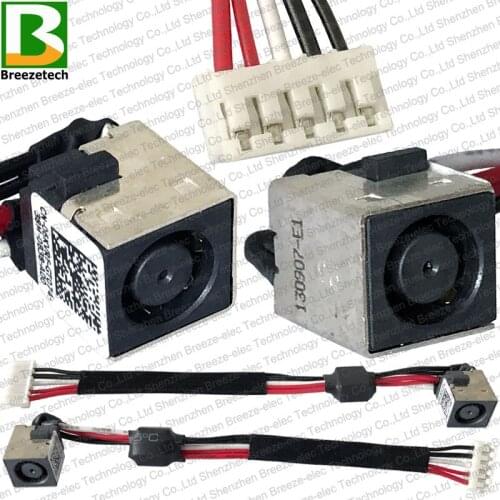 Tested NEW Laptop DC POWER JACK socket Cable harness connector for HP EliteBook 8540W 8540P series DC301006V00 charging port