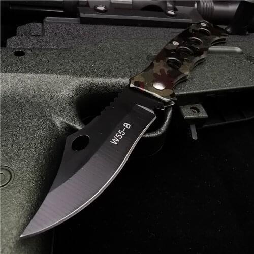 17CM (7') 58HRC Folding Knife Pipe Cutter Pocket Knives Tactical Outdoor Stainless Steel Survival Hunting Camping Fishing Knifes