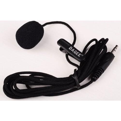Dagee DG-001MIC Mini Portable Microphone Cord Line Lavalier Microphone For Micor High Quality Wholesale Free Shipping