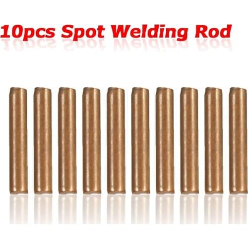 10pcs/Set 1.5mm Spot Welding Rod Tips Welding Pen For Sunkko Spot Welder Welding Station 709A 709AD Welding Solder Tips