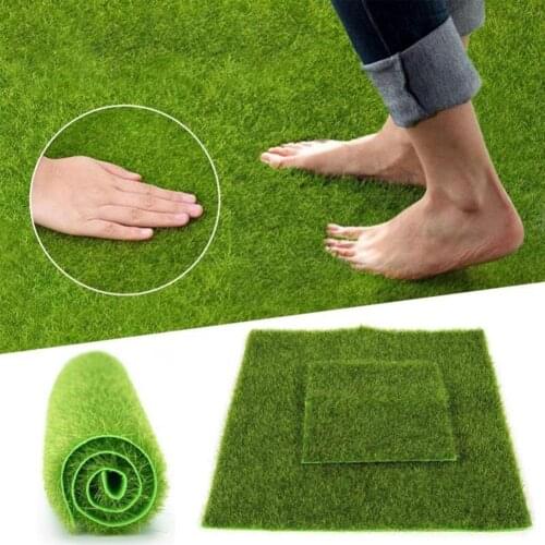 Synthetic Artificial Grass Mat Creative Turf Lawn Garden Landscape Ornament Home Decor Lawn Decoration for DIY Micro Landscaping