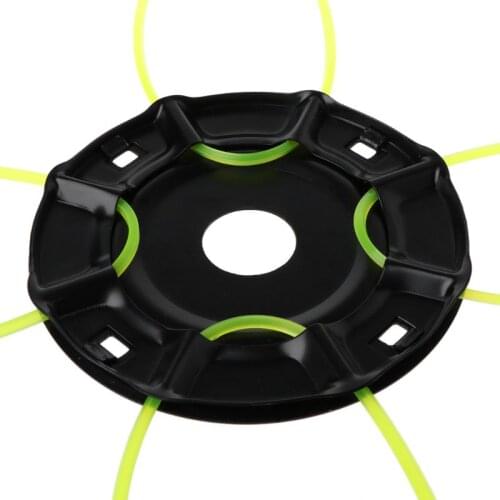 1 Set Universal Grass Trimmer Head with 4 Cables Brush Cutter Accessory Home Garden Tool Supplies