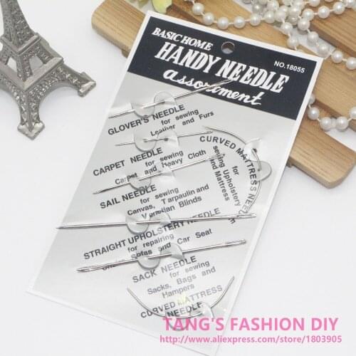 High Quality DIY Handy Leather Needle /Heavy Cloth Needle Set