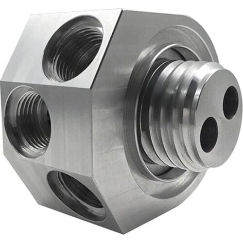 High precision Titanium CNC Machined parts in Shenzhen by 4 axis machines