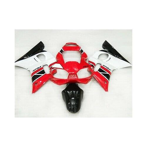 Wotefusi New ABS Bodywork Fairing For YAYTHA YZF 600 R6 1998-2002 99 2000 01 02 (F)