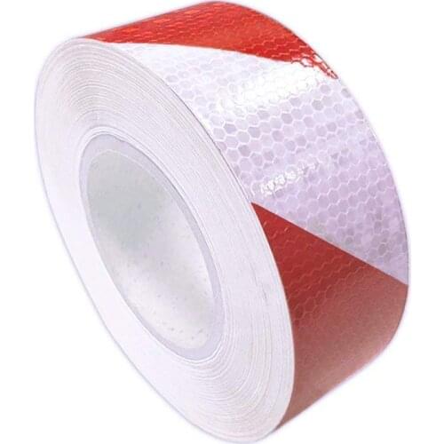 Reflective Hazard Tape checkered reflective tape Caution Warning Tape Diamond Types 5cm*3m 1 PCS