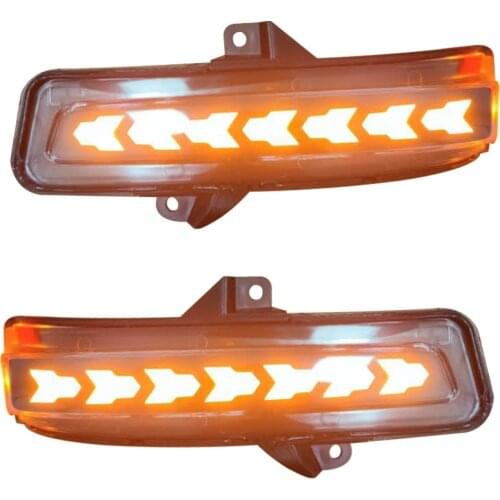 2Pcs Dynamic LED Turn Signal Light Side Wing Rearview Mirror Sequential Blinker Lamp for Suzuki JIMNY 2019 2020
