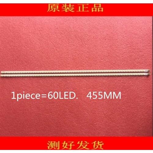 2piece/lot FOR Changhong iTV40830DEX LED lights article 40 - D0WN LJ64-02730A KHE-A3P62NB458H 1piece=60led 455MM