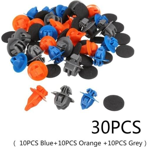 30PCS Front Door Trim Body Clip Moulding Repairing Panel For Toyota 4Runner FJ Cruiser Auto Fastener Clip Accessories