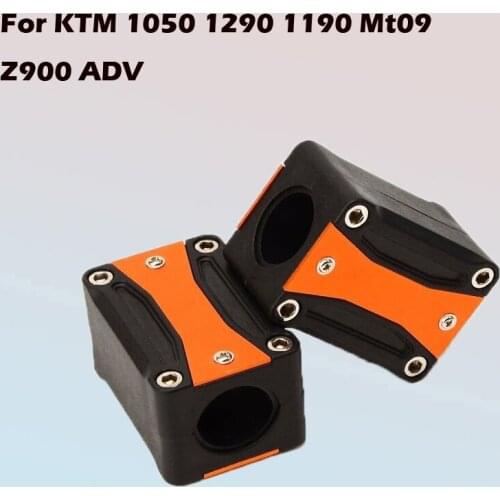 For KTM 1050 1290 1190 Mt09 Z900 ADV Motorcycle Bumper Protective Glue Drop-Resistant Wear-Resistant Motorcycle Accessories