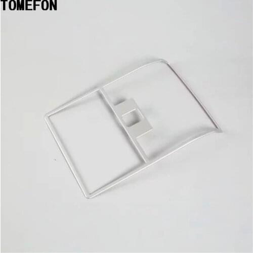 For skoda Kodiaq 2017 ABS plastic silver plated front head roof top reading lamp light cap sticker trim