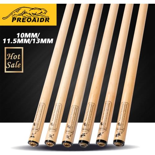 Chinese Brand PREOAIDR Billiard Pool Cue Tip High Quality Solid Maple shaft Professional Billard Stick Kit With Billar Gifts