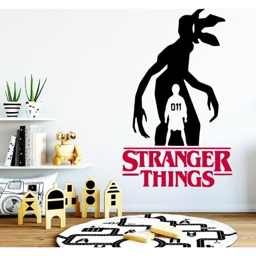 Hot Stranger Things Self Adhesive Vinyl Wallpaper For Babys Rooms Sticker Mural