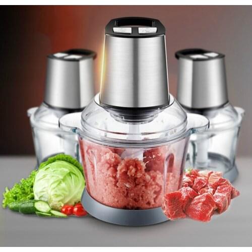 Meat Grinders large capacity commercial grinder stainless steel 400W electric household stuffing NEW