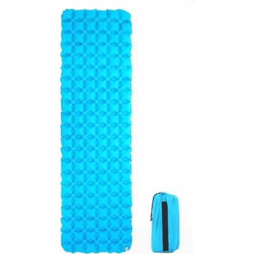 Inflatable Sleeping Pad Camping Mattress Ultralight Travel Mat Waterproof Folding Bed Air Cushion Hiking Trekking