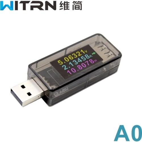 QWAY-A1 fast charge deception mobile phone charging detector measuring instrument USB tester digital display voltmeter ammeter