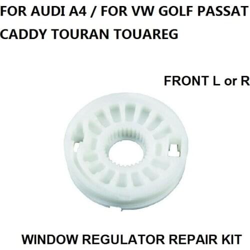 X1 ROLLER / PULLEY FOR AUDI A4 FOR VW GOLF PASSAT CADDY TOURAN TOUAREG WINDOW REGULATOR ROLLER LEFT or RIGHT NEW
