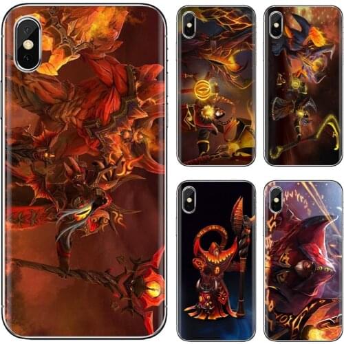 Warlock-Voice-C-Demnok-Lannik-dota Silicone Cover For Huawei Nova 2 2i 3 3i Y3 Y5 Y6 Y7 Y9 Prime 2015 2016 2017 2018 2019