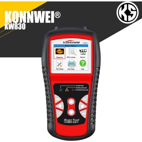 KONNWEI KW830 OBD 2 EOBD CAN Scanner Tool Auto Code Reader Odb2 Diagnostic Tool Car Scanner Tools Diagnostic Scanner Car Tools