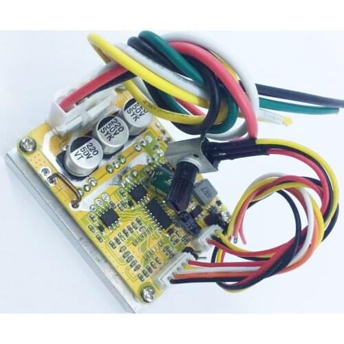 BLDC Three-phase Brushless DC with Hall Motor Controller Brushless Motor Driver Board High-power PLC