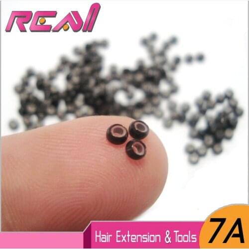 1000pcs 3.0MM Silicone Micro Nano Rings Beads For Hair Extensions