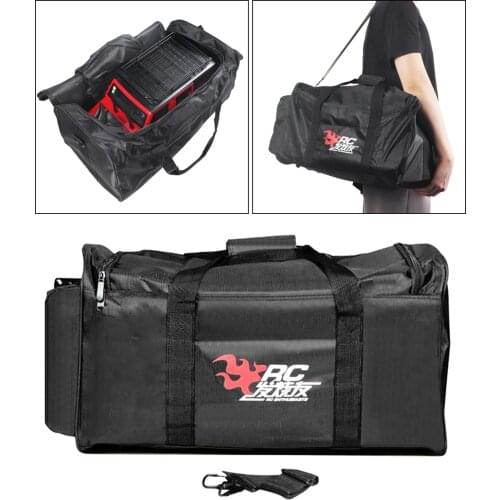 Large Storage Bag Carry Bag Packing with Shoulder Strap for 1/10 Flat Running Car or Model Car
