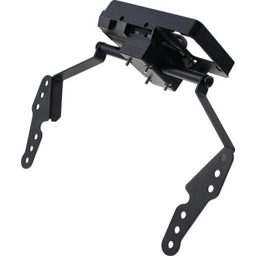 Black Navigation Bracket Mount Smartphone GPS Holder for Suzuki DL 1000 V-Strom Vstrom 1000 2017 2018 2019