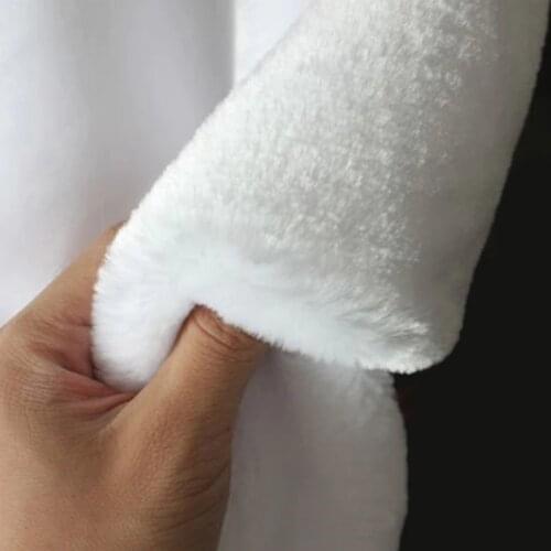 Pure White Plush Cloth Jewelry Counter Cloth Jewelry Pad Display Cloth Velvet Cushion Wool Blanket Fluffy Fabric