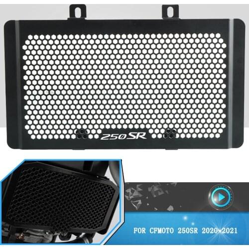 For CFMOTO 250SR 250sr 2020-2021 Radiator Grille Guard Cover Protector CFMoto 250 SR 2020 2021 Motorcycle Accessories Aluminum